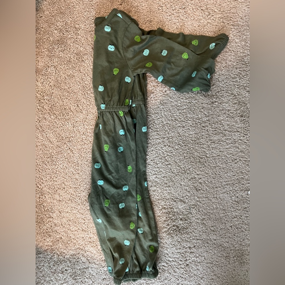 green romper